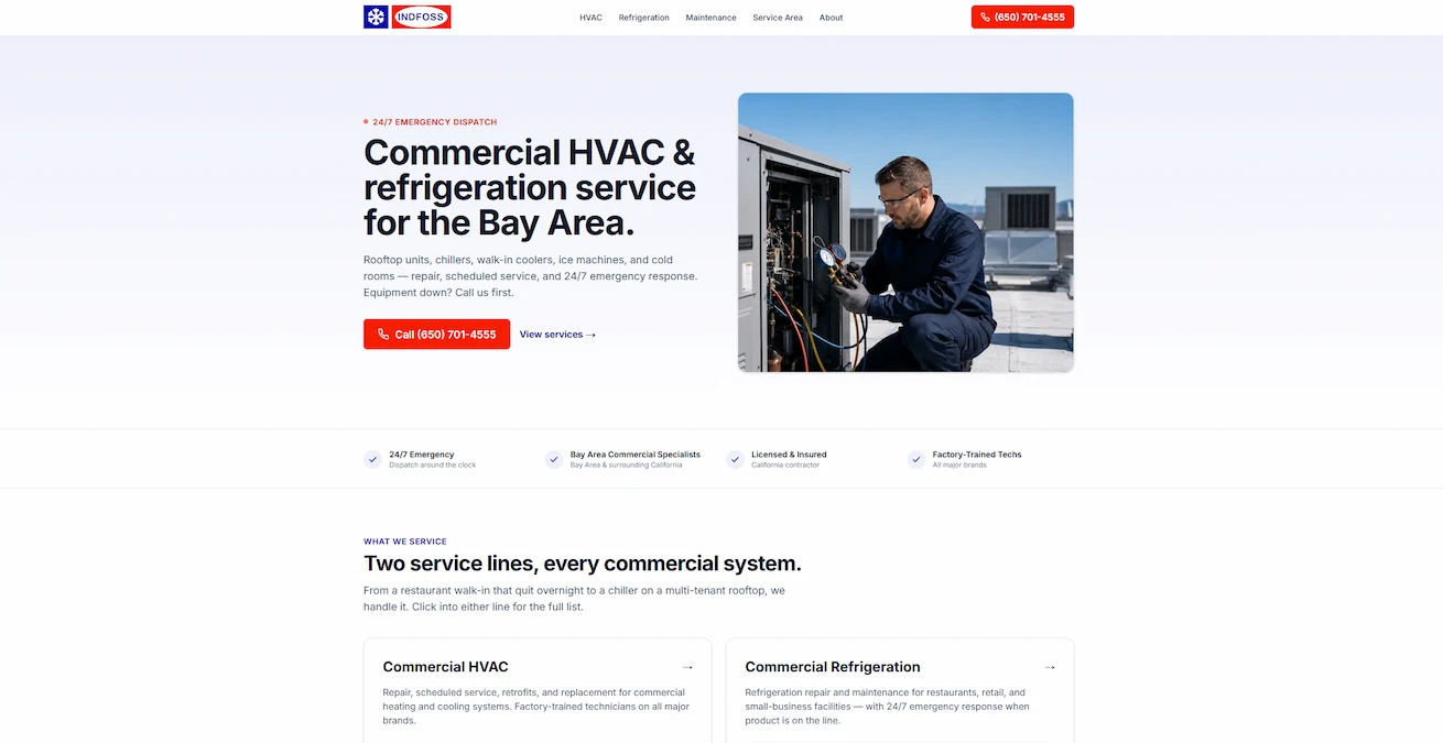 Indfoss Refrigeration project preview